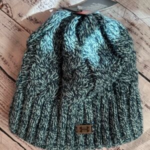 Under Armour Teal Knit Beanie